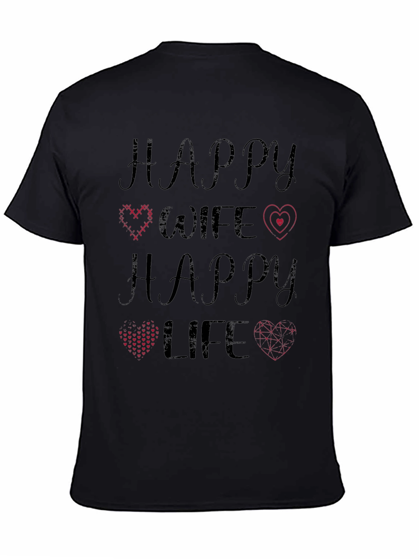 Happy Wife Happy Life Graphic Tee