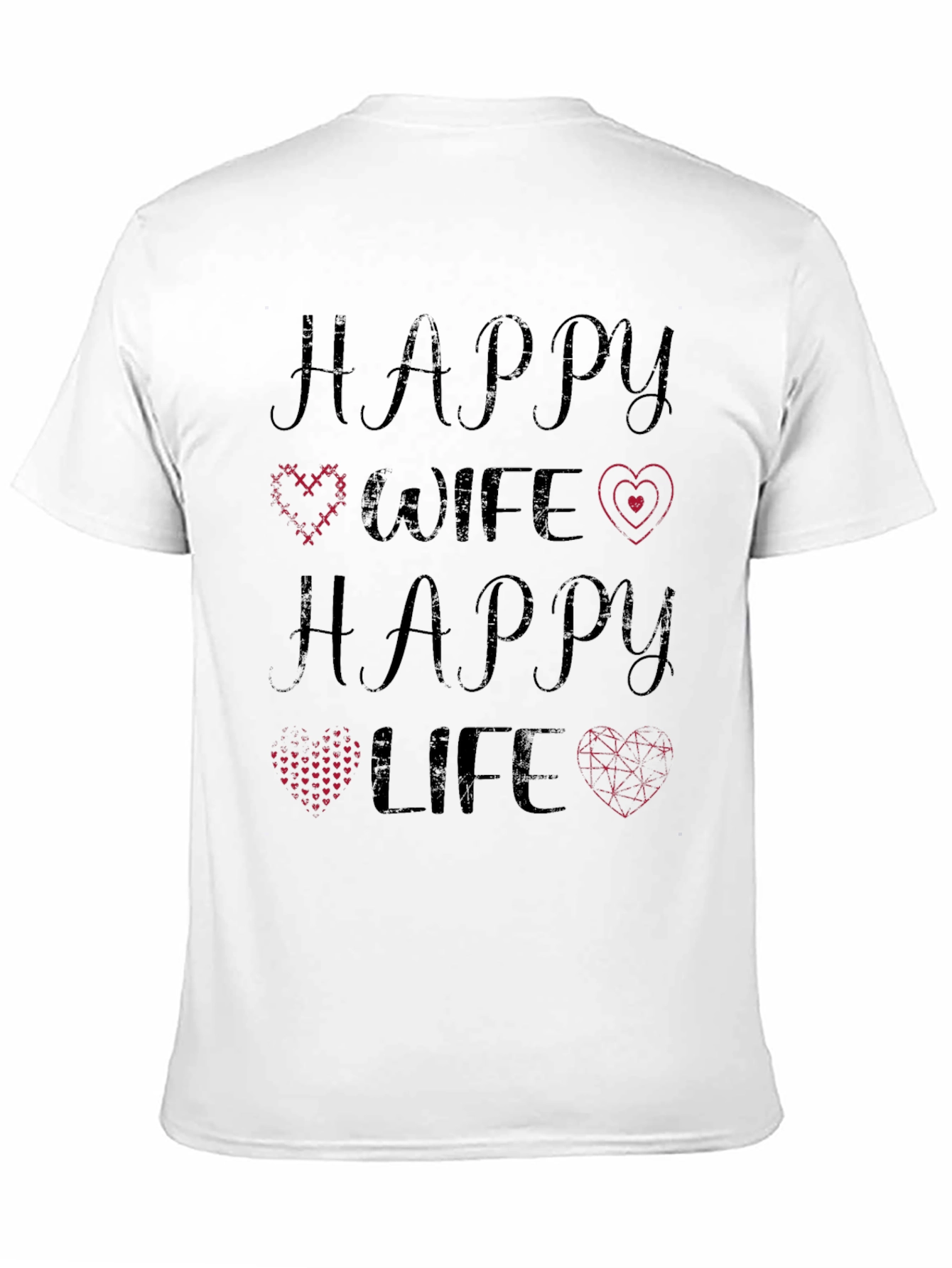 Happy Wife Happy Life Graphic Tee