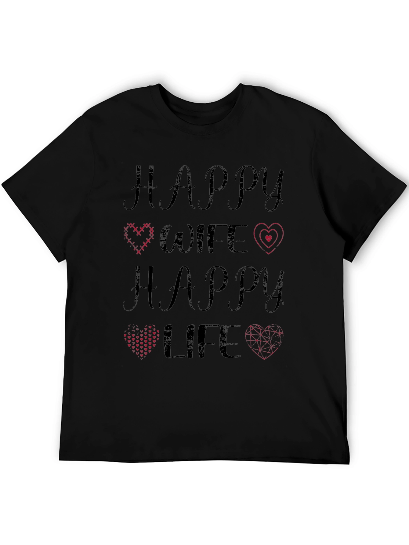 Happy Wife Happy Life Graphic Tee
