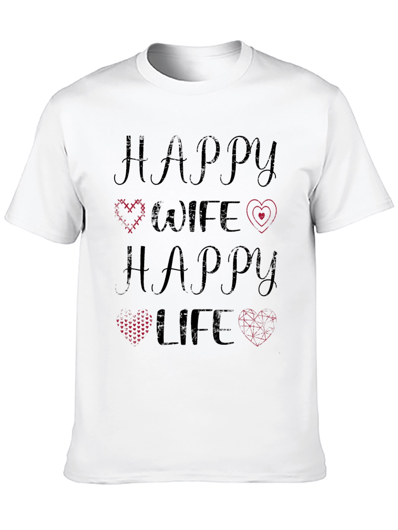 Happy Wife Happy Life Graphic Tee