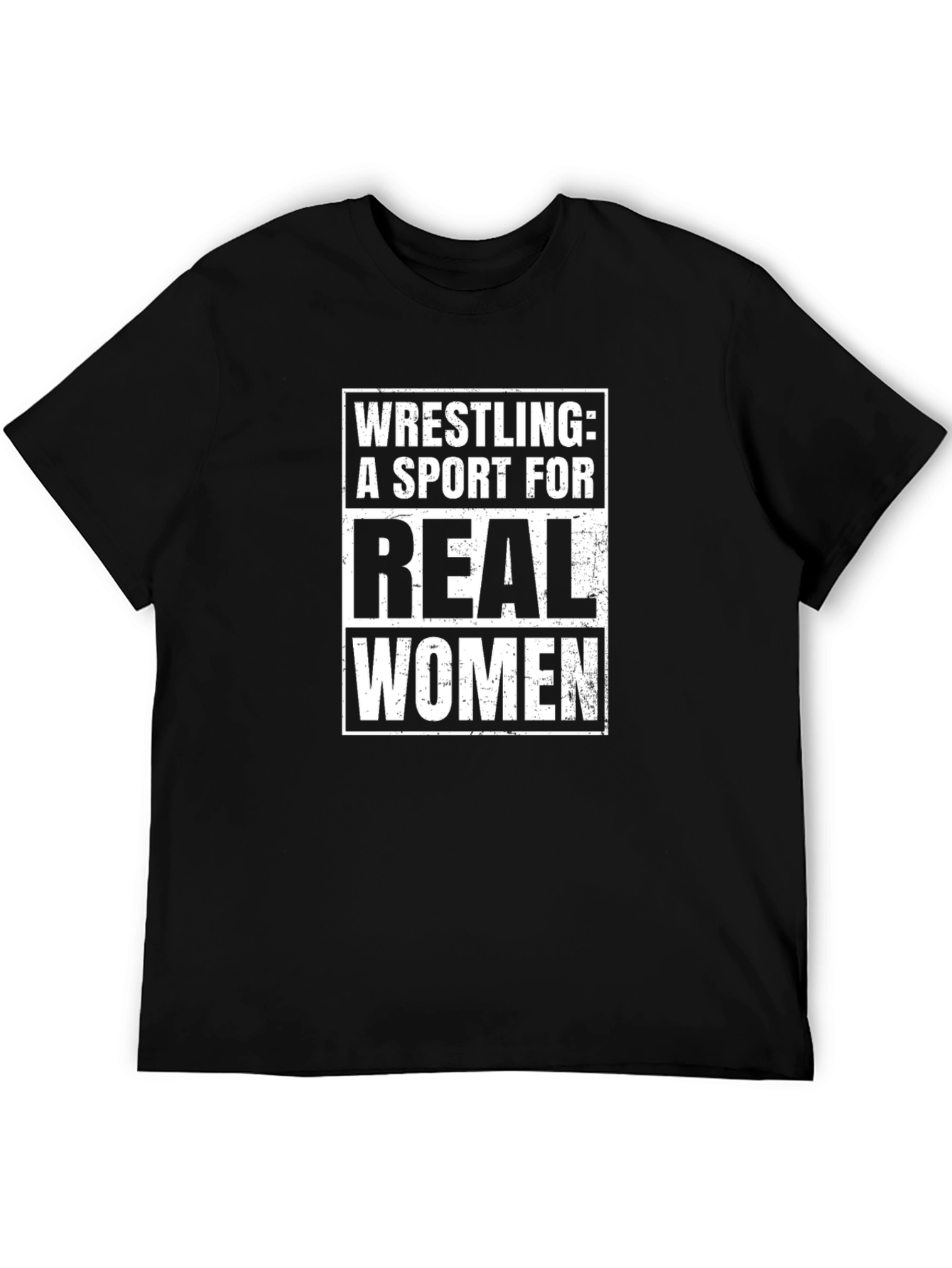 Wrestling Sport for Real Women Graphic Tee