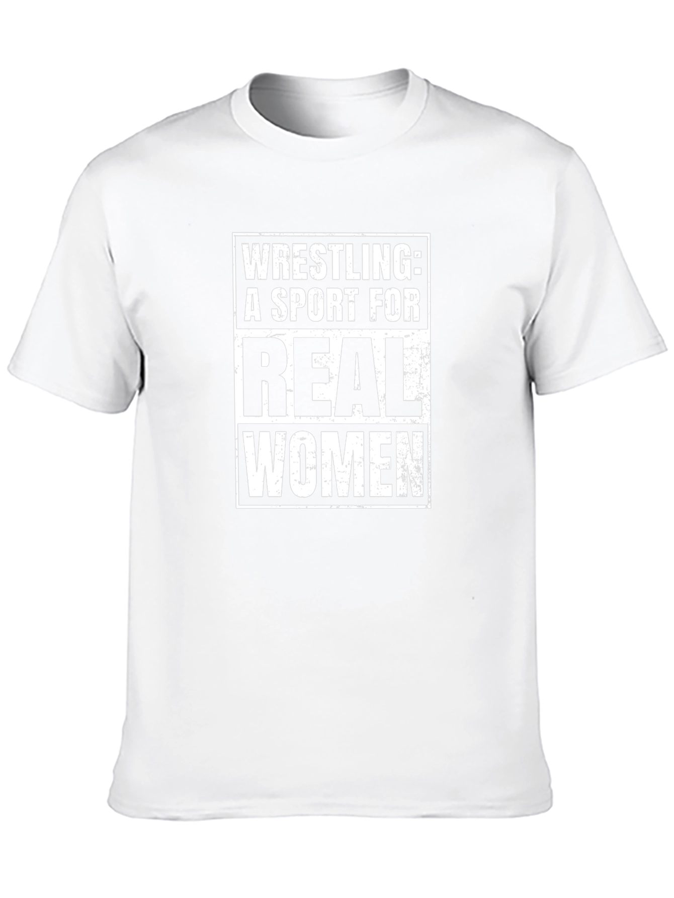 Wrestling Sport for Real Women Graphic Tee