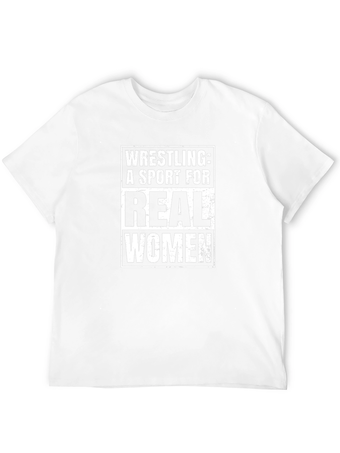 Wrestling Sport for Real Women Graphic Tee
