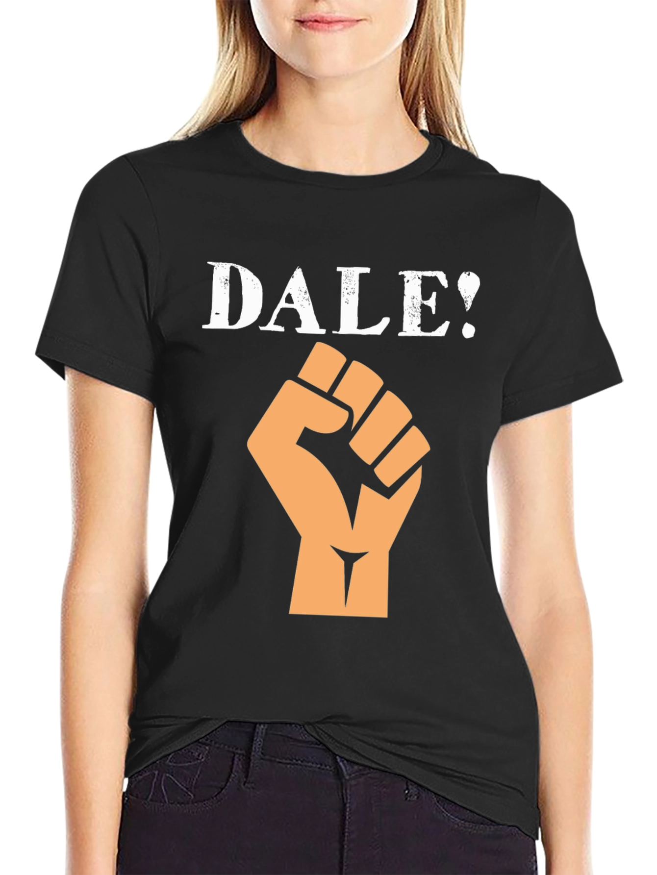 Dale Fist T-Shirt - Black Graphic Tee