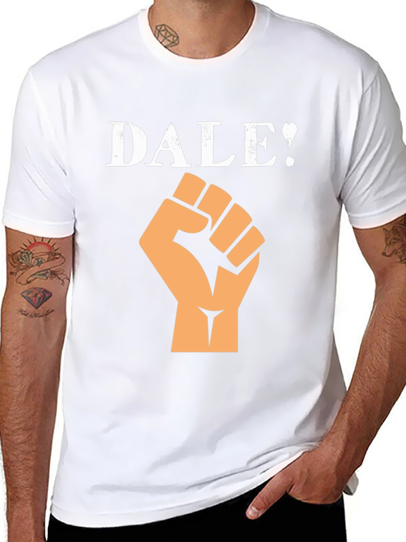 Dale Fist T-Shirt - Black Graphic Tee