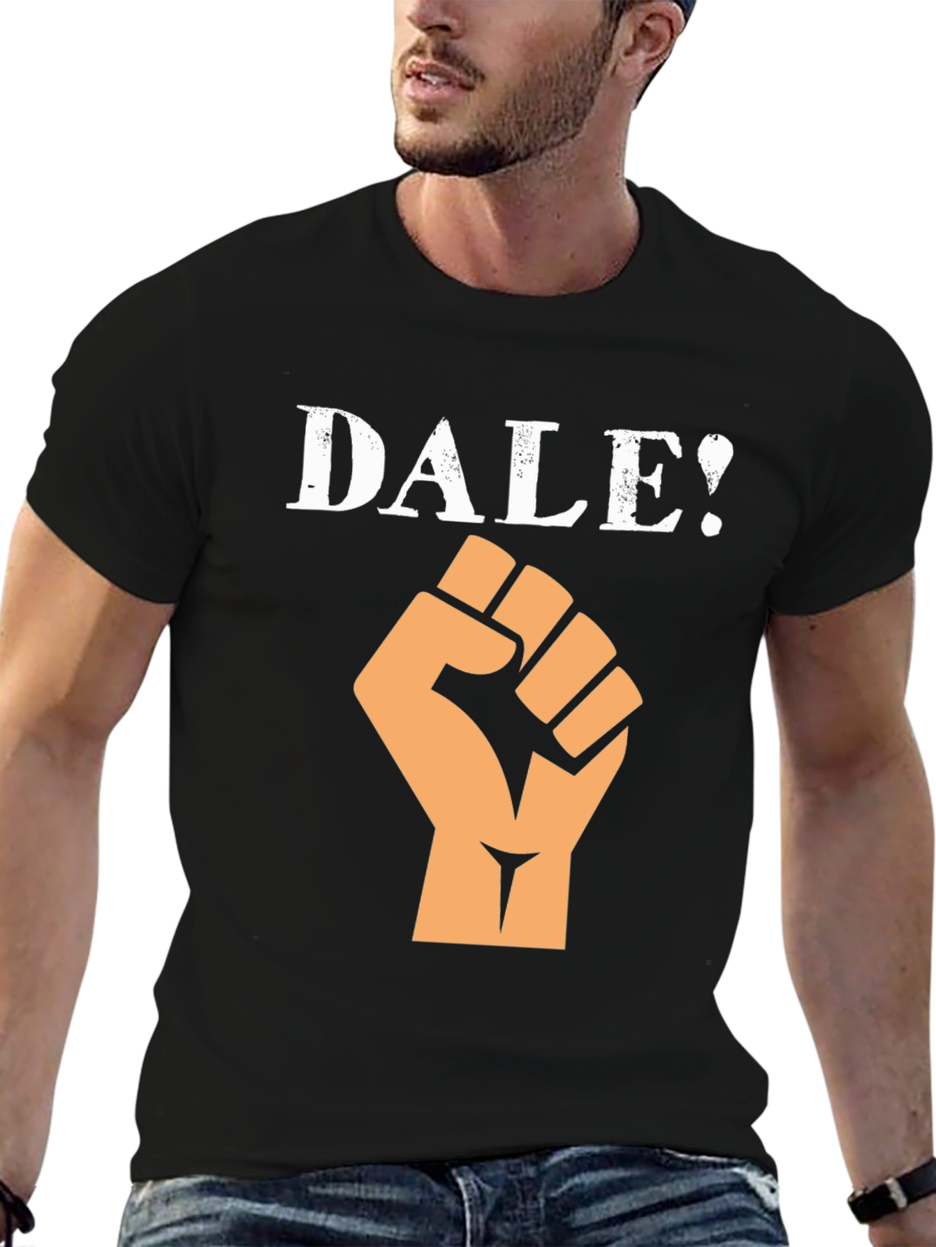 Dale Fist T-Shirt - Black Graphic Tee