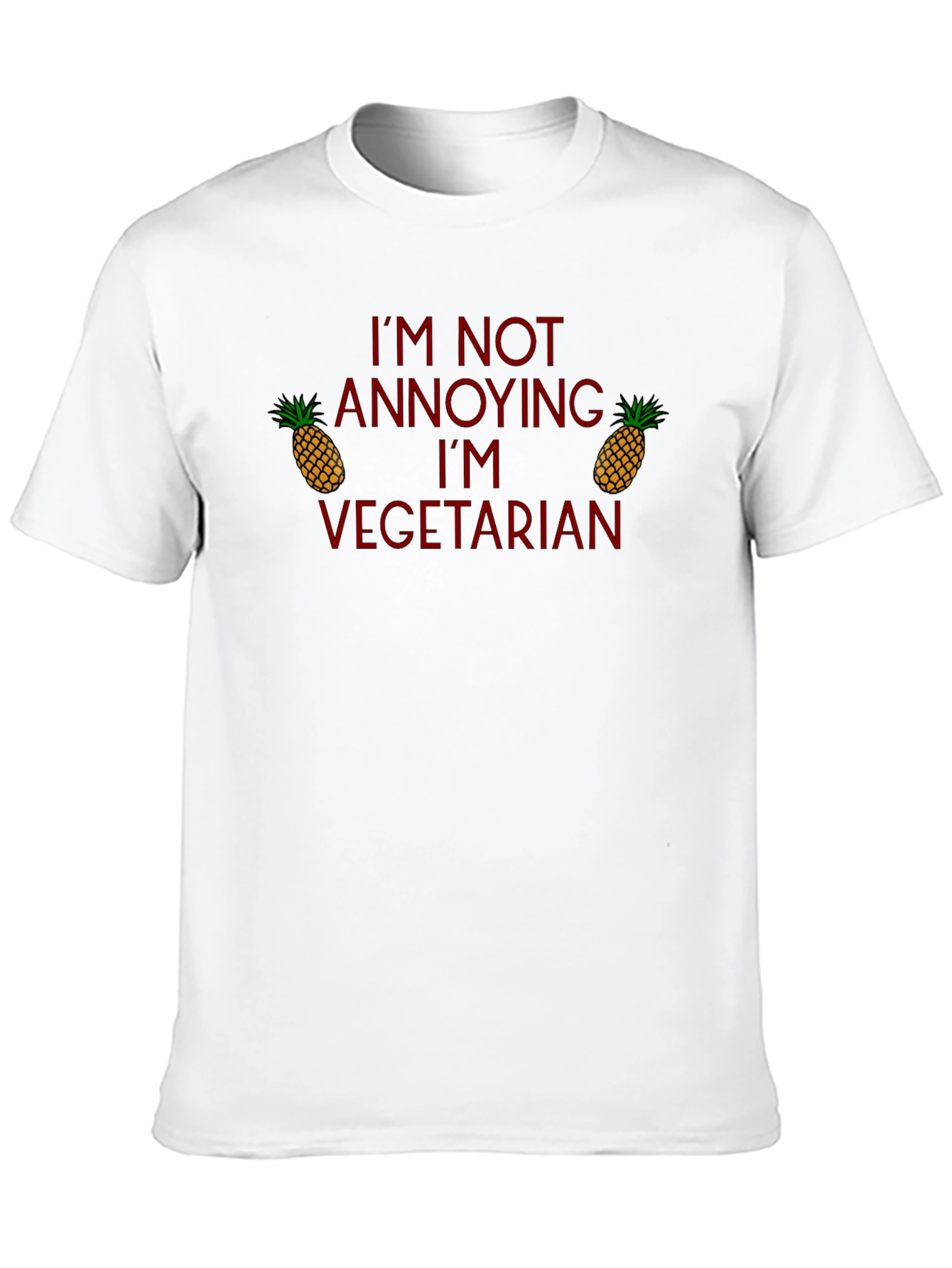 Im Not Annoying Im Vegetarian T-Shirt