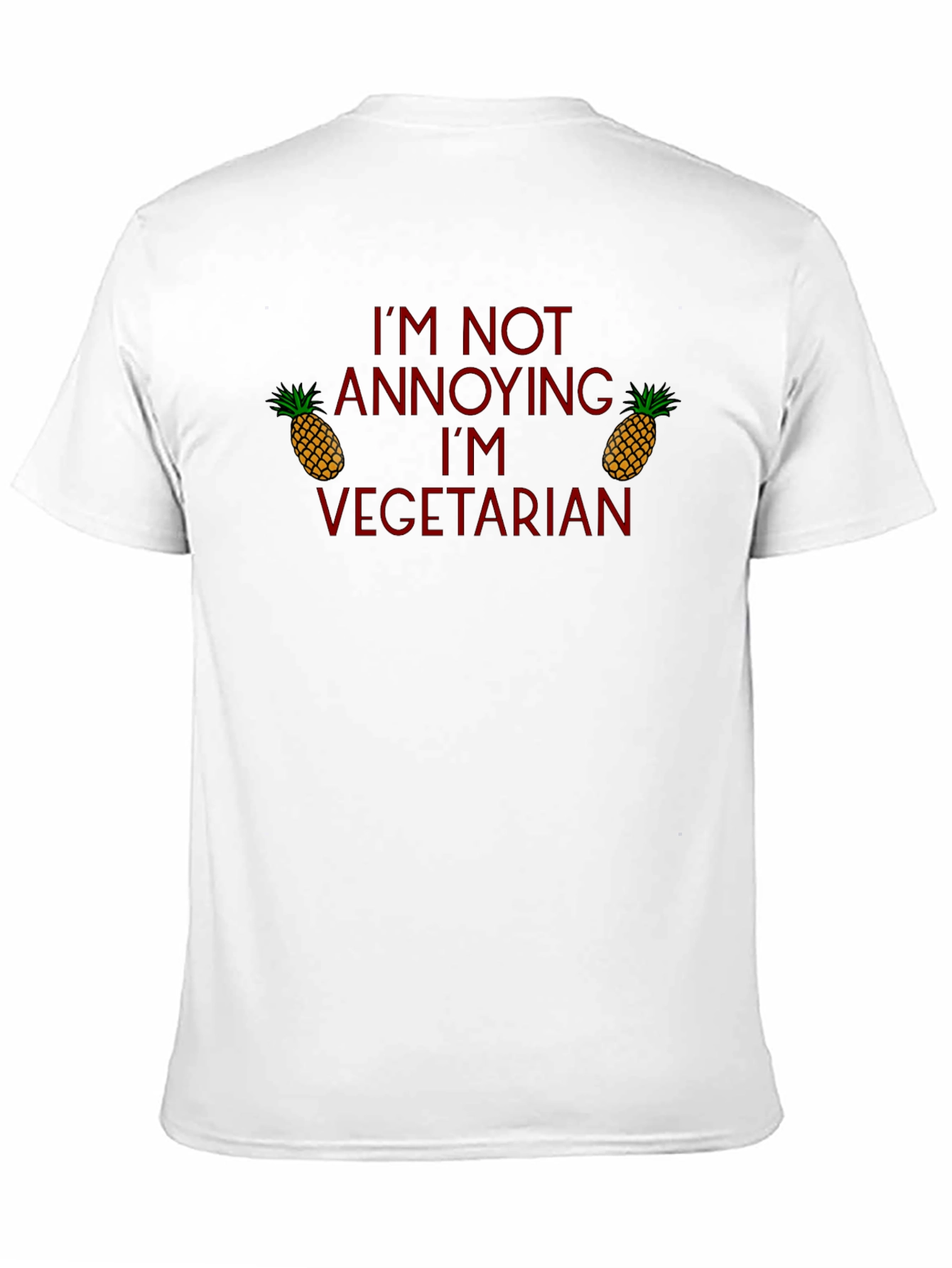 Im Not Annoying Im Vegetarian T-Shirt