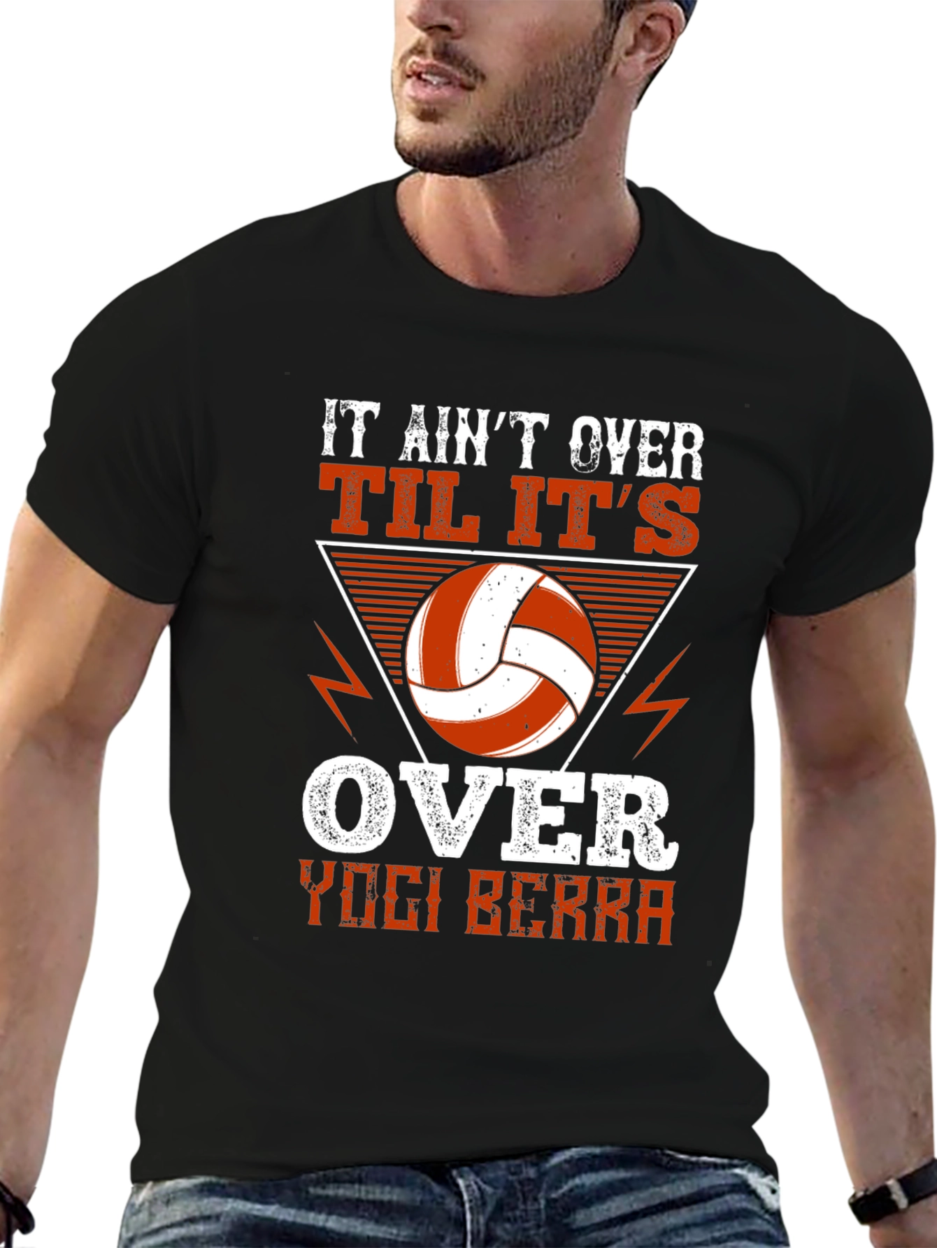 It Aint Over Til Its Over Volleyball T-Shirt