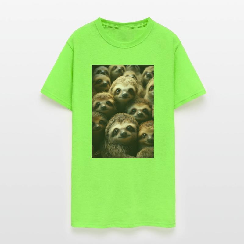 A Pack of Cute and Adorable Baby Sloths