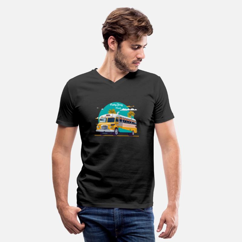 A vibrant School bus t t-shirt design