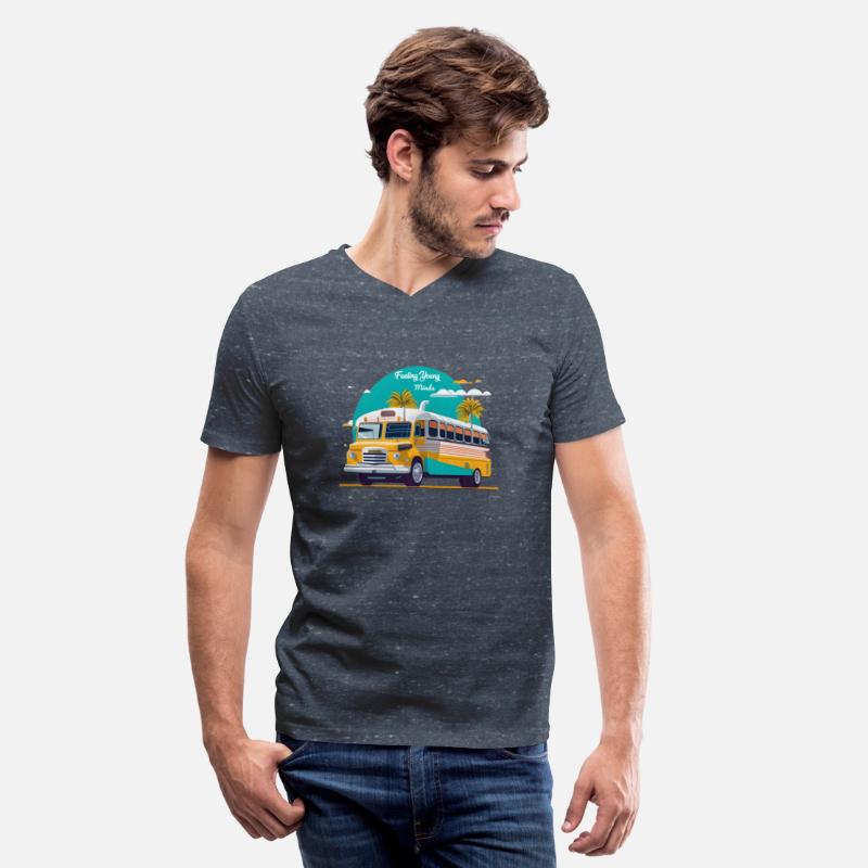 A vibrant School bus t t-shirt design