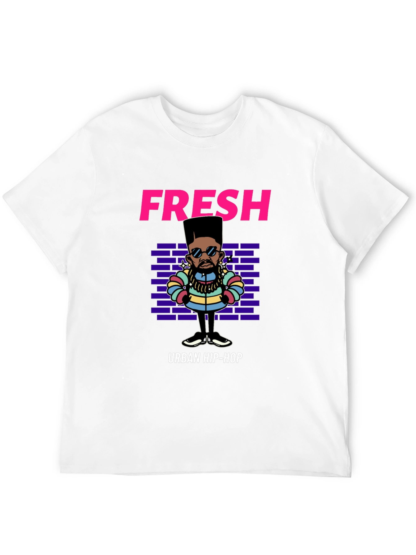 Fresh Urban Hip-Hop Graphic Tee