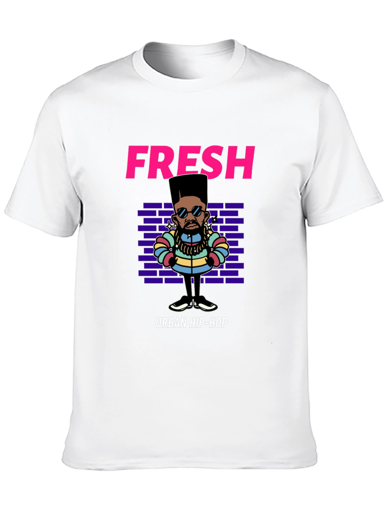Fresh Urban Hip-Hop Graphic Tee