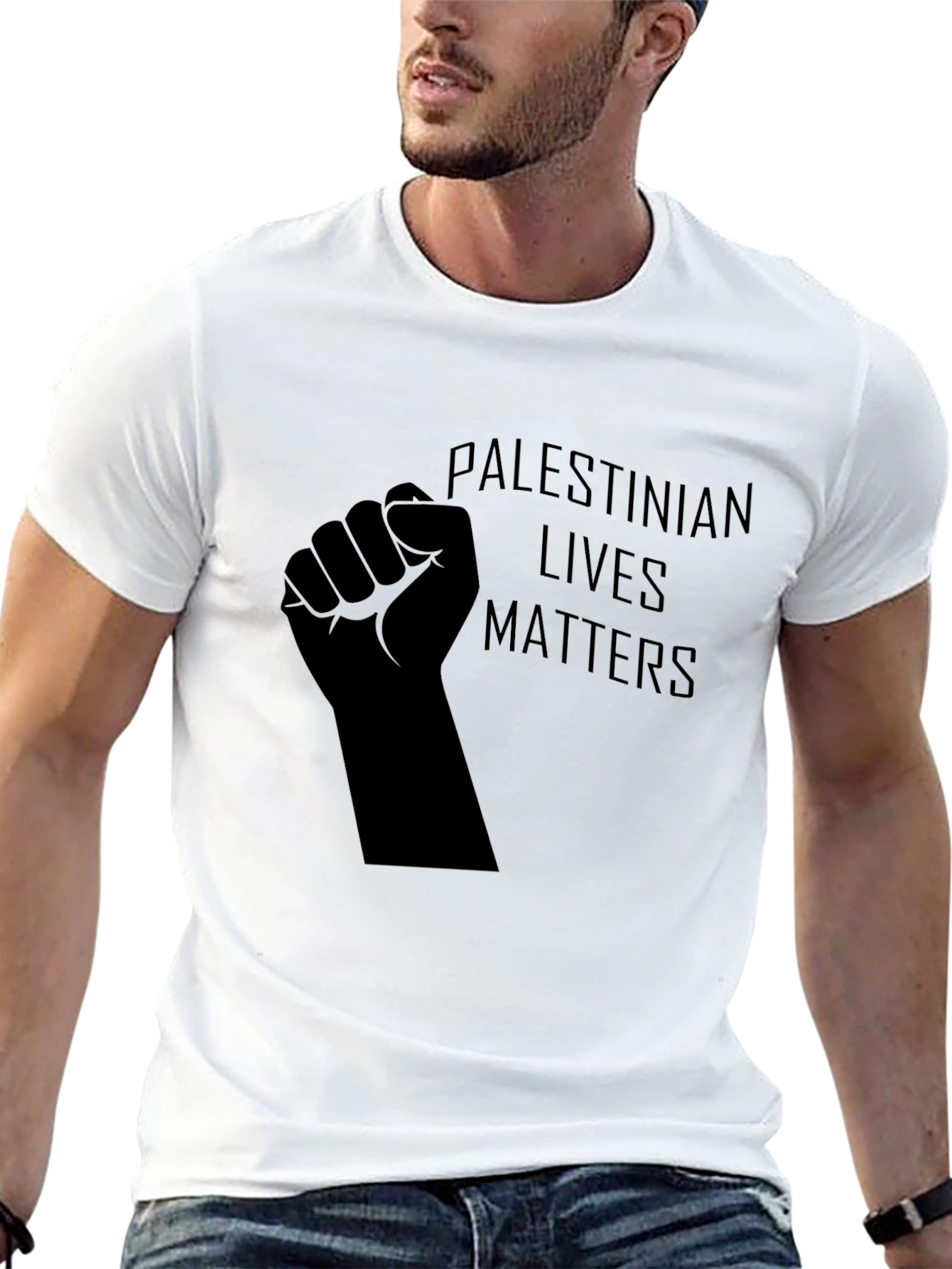 Palestinian Lives Matter T-Shirt - Black