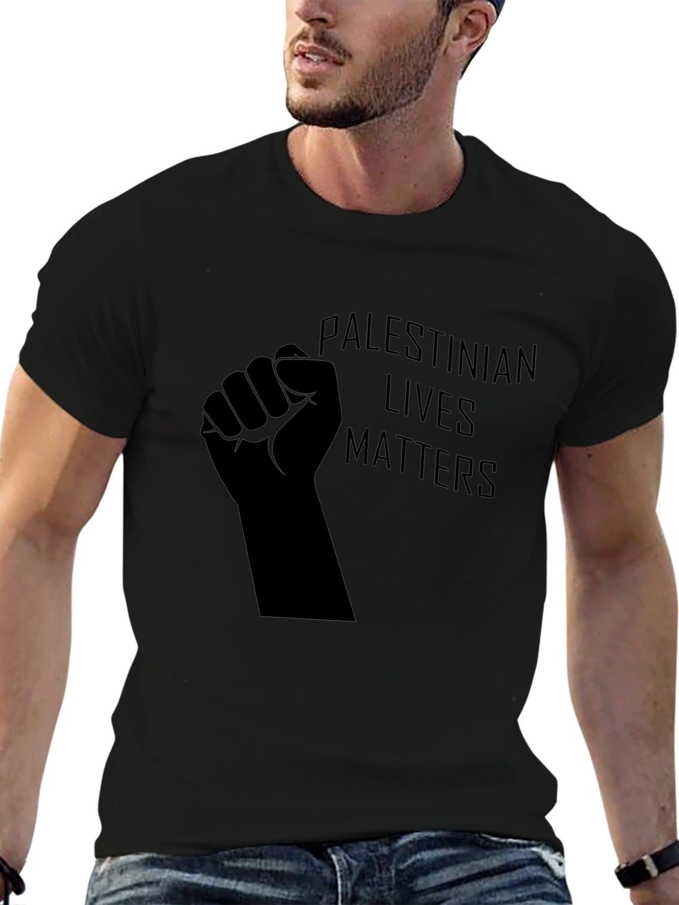 Palestinian Lives Matter T-Shirt - Black