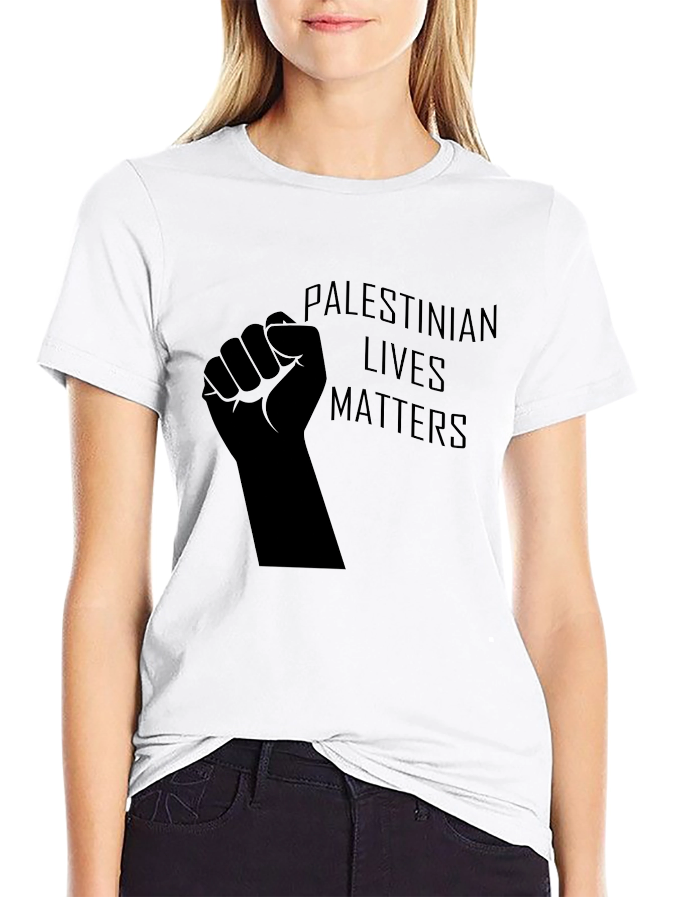Palestinian Lives Matter T-Shirt - Black