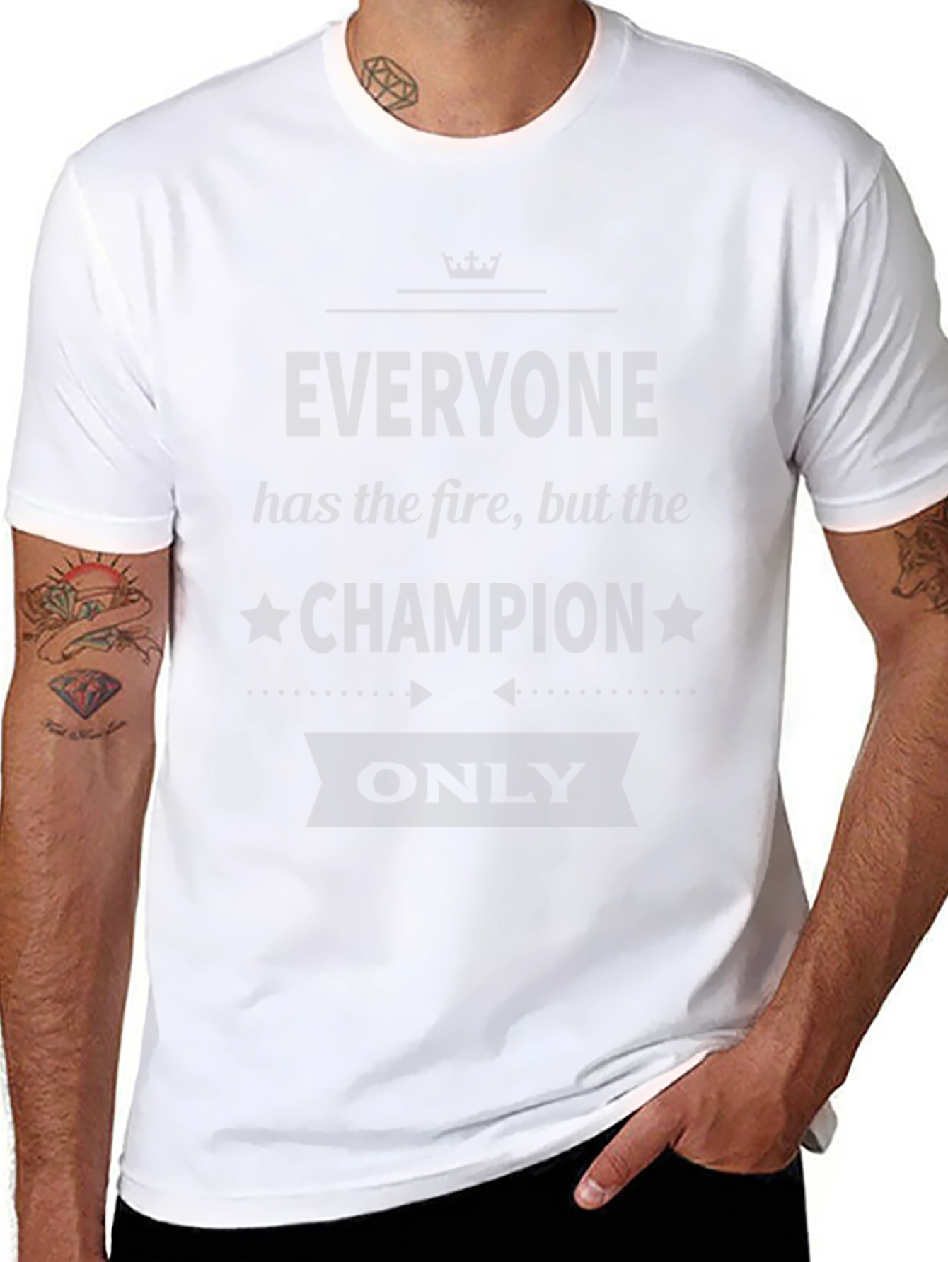Champion Fire Graphic T-Shirt