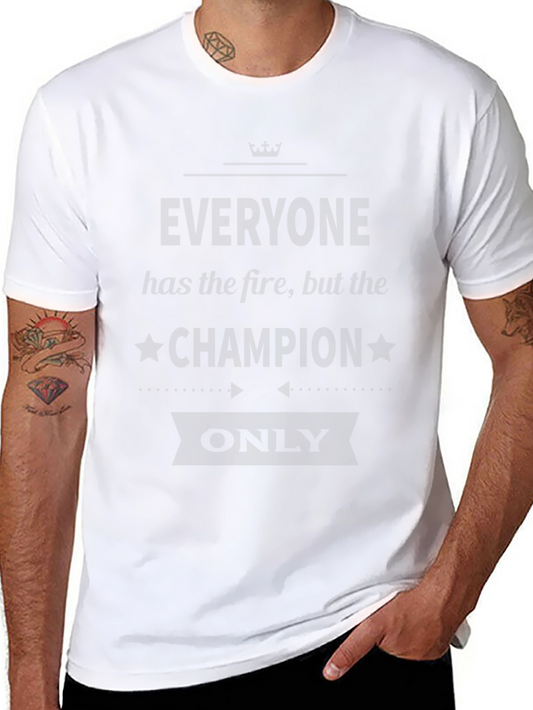 Champion Fire Graphic T-Shirt