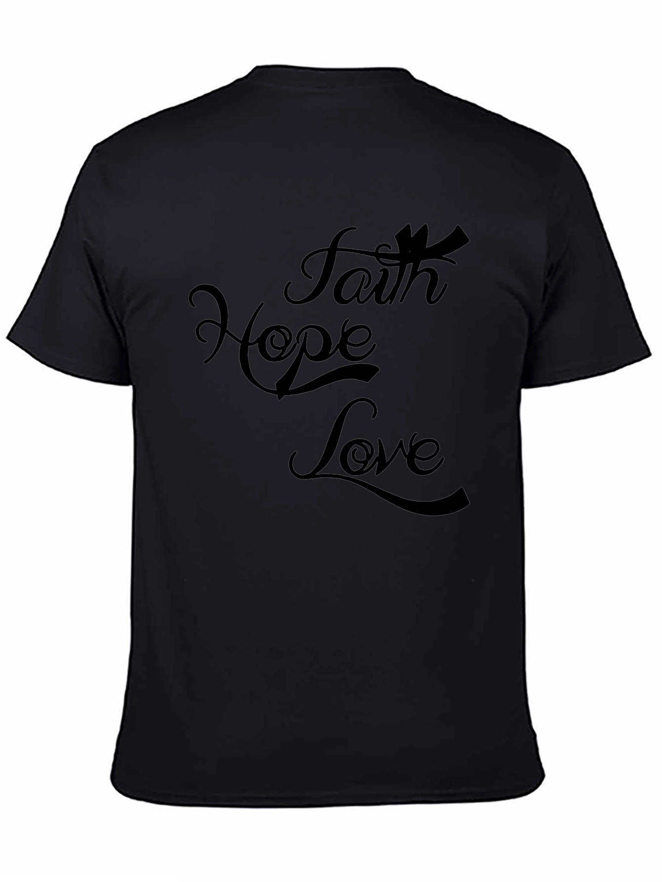 Faith Hope Love Graphic T-Shirt