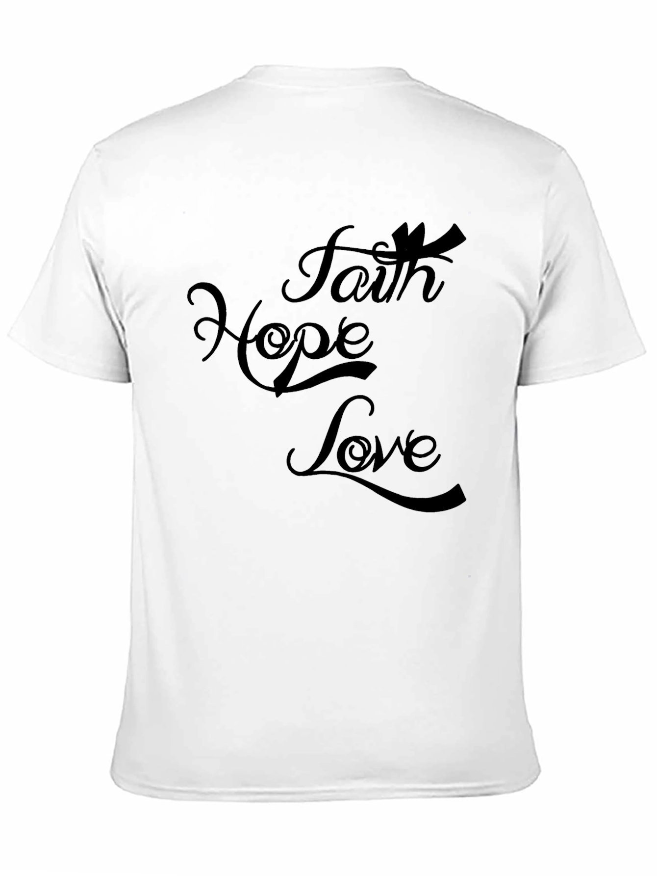 Faith Hope Love Graphic T-Shirt