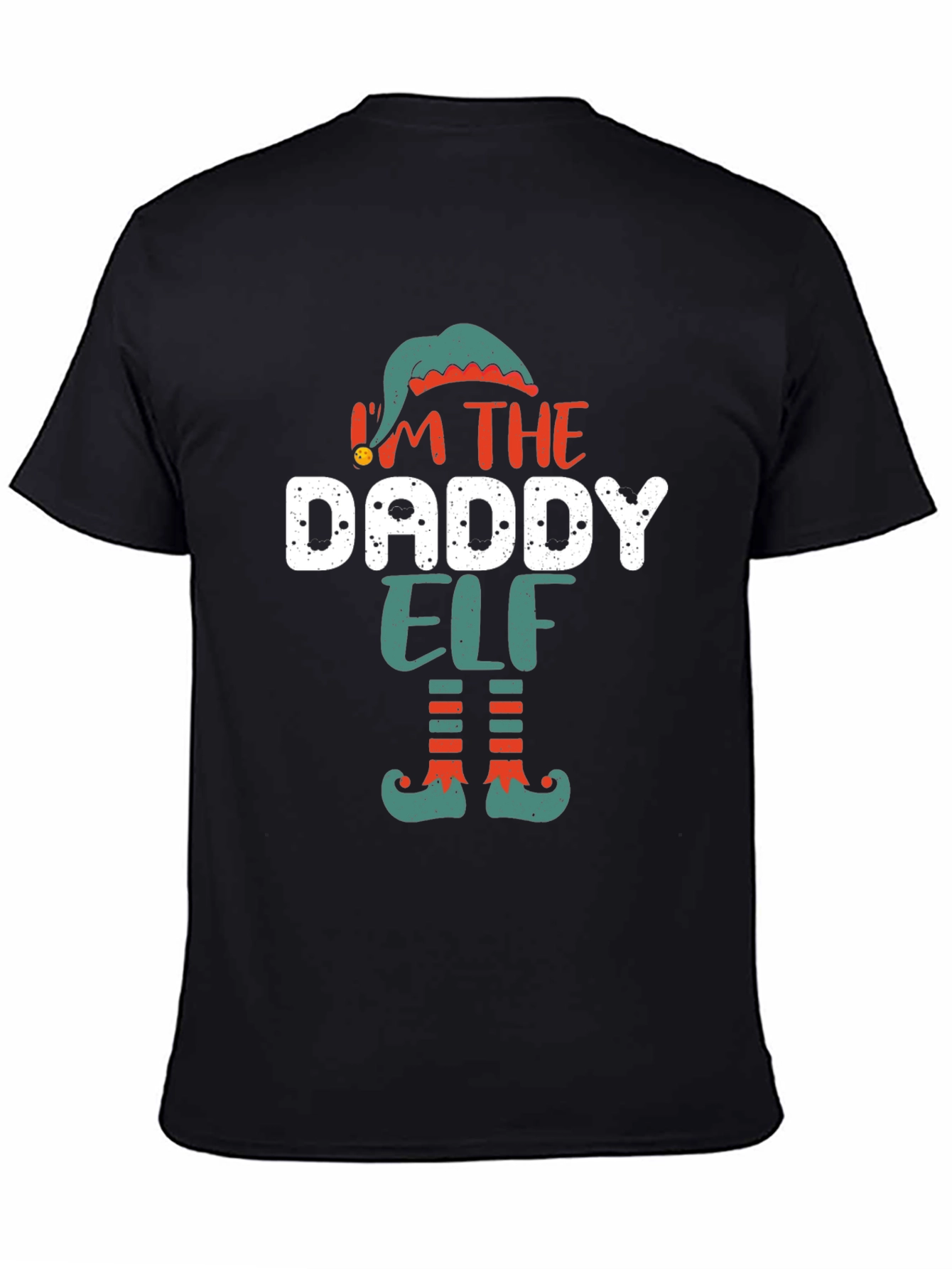 Daddy Elf Christmas Holiday T-Shirt