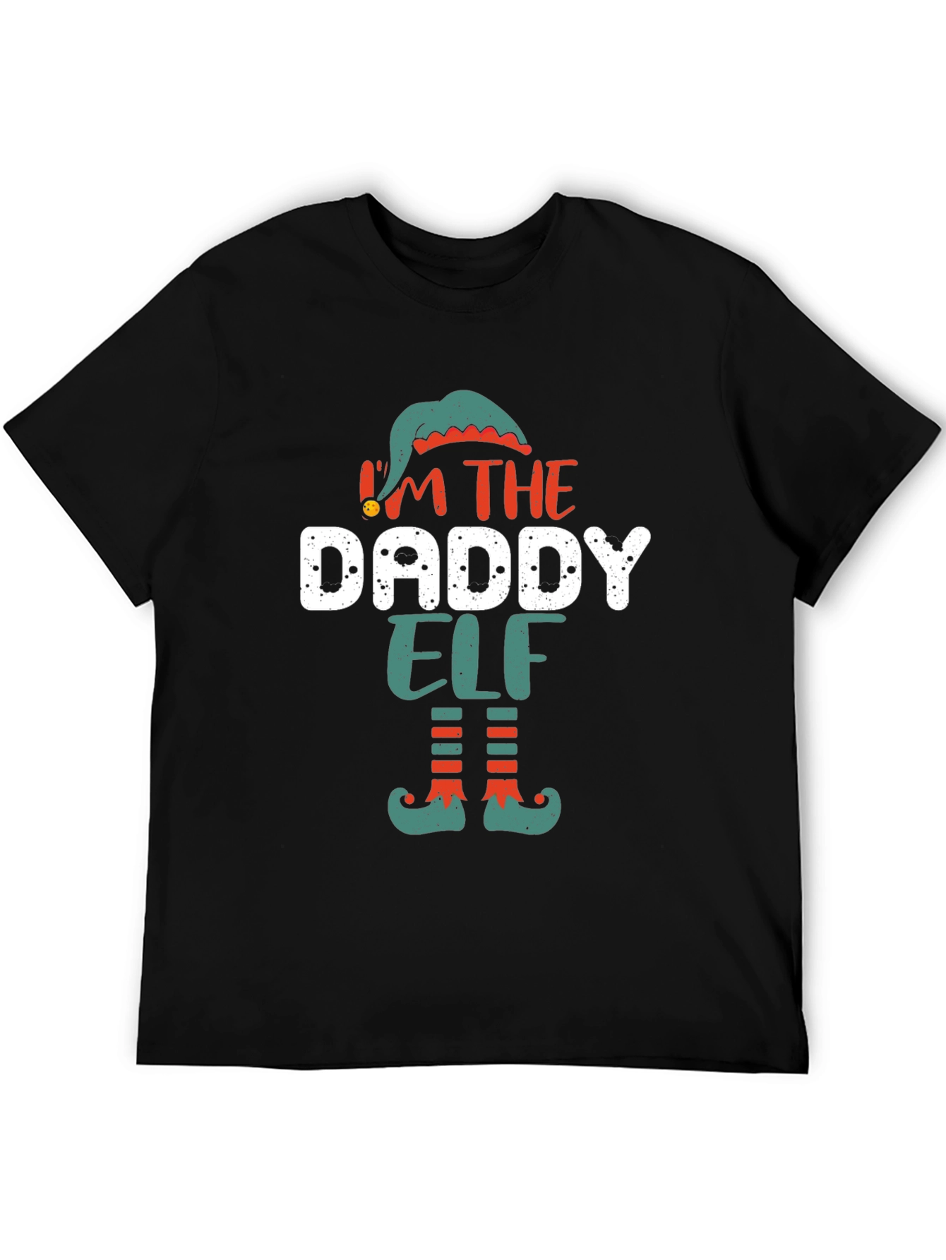 Daddy Elf Christmas Holiday T-Shirt