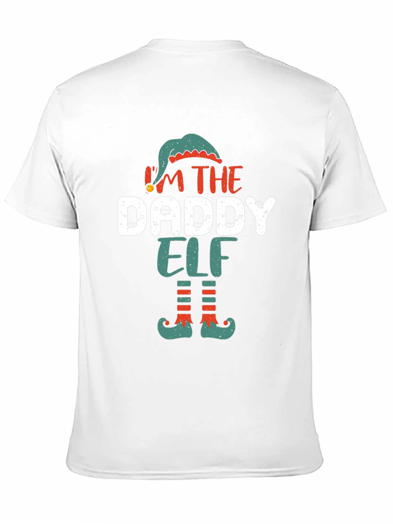 Daddy Elf Christmas Holiday T-Shirt