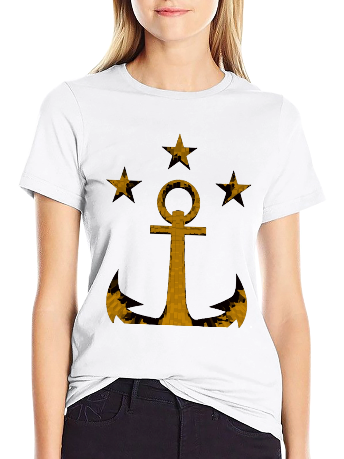 Anchor & Star Graphic Tee