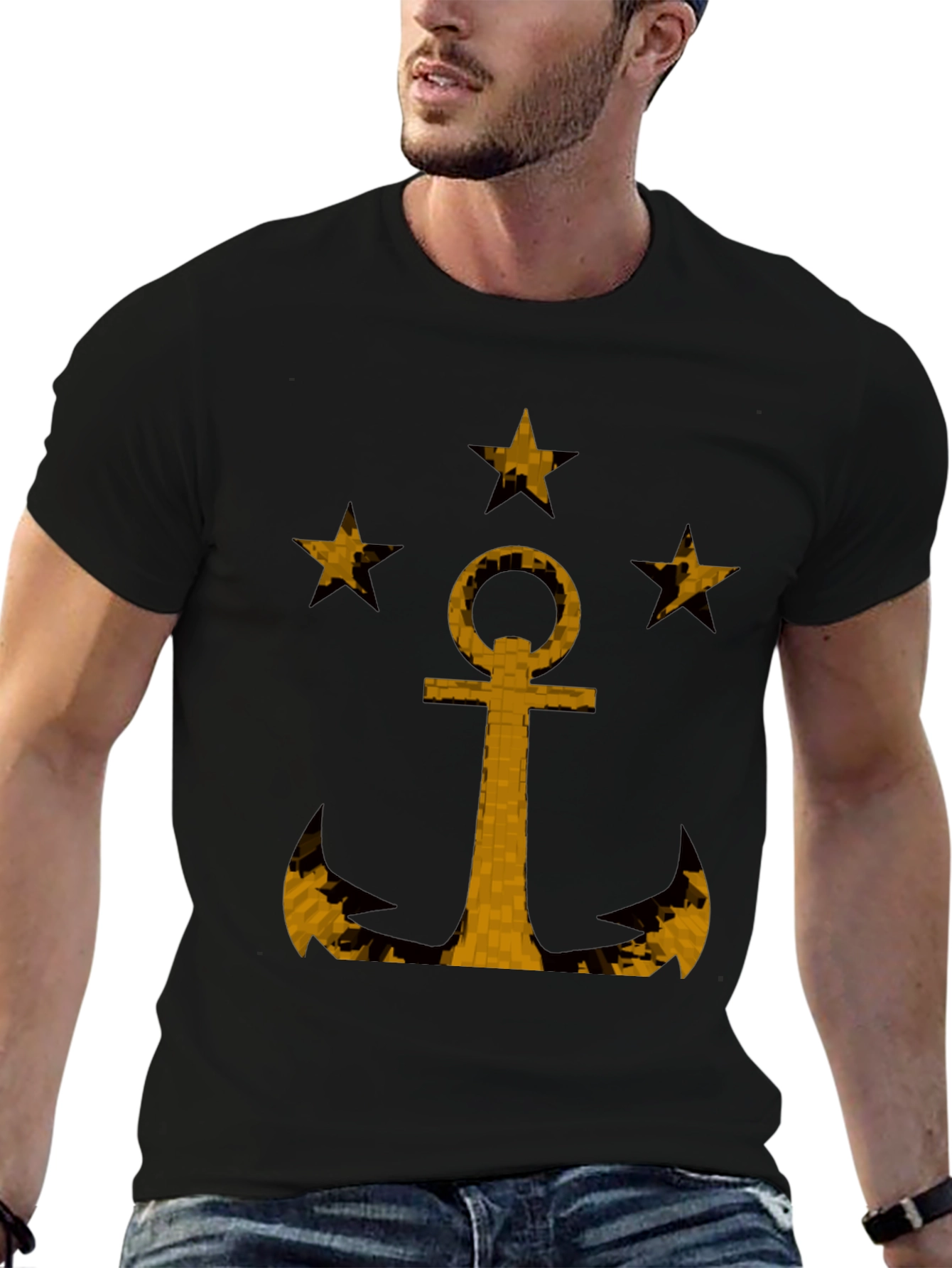 Anchor & Star Graphic Tee