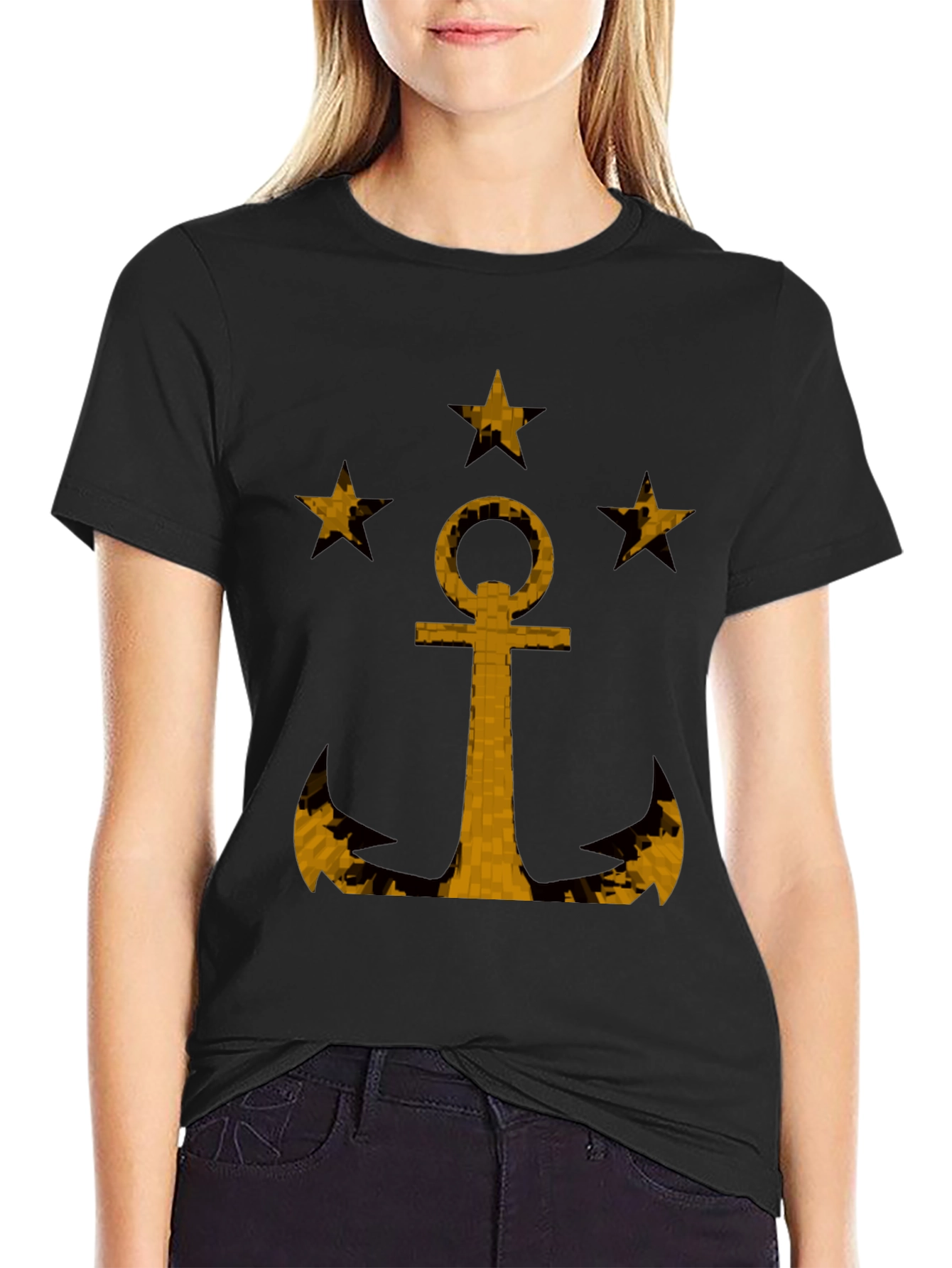 Anchor & Star Graphic Tee