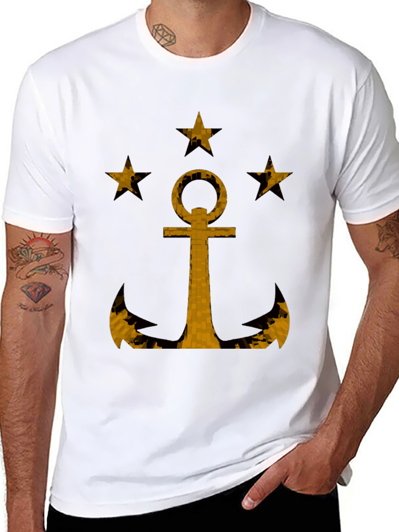 Anchor & Star Graphic Tee