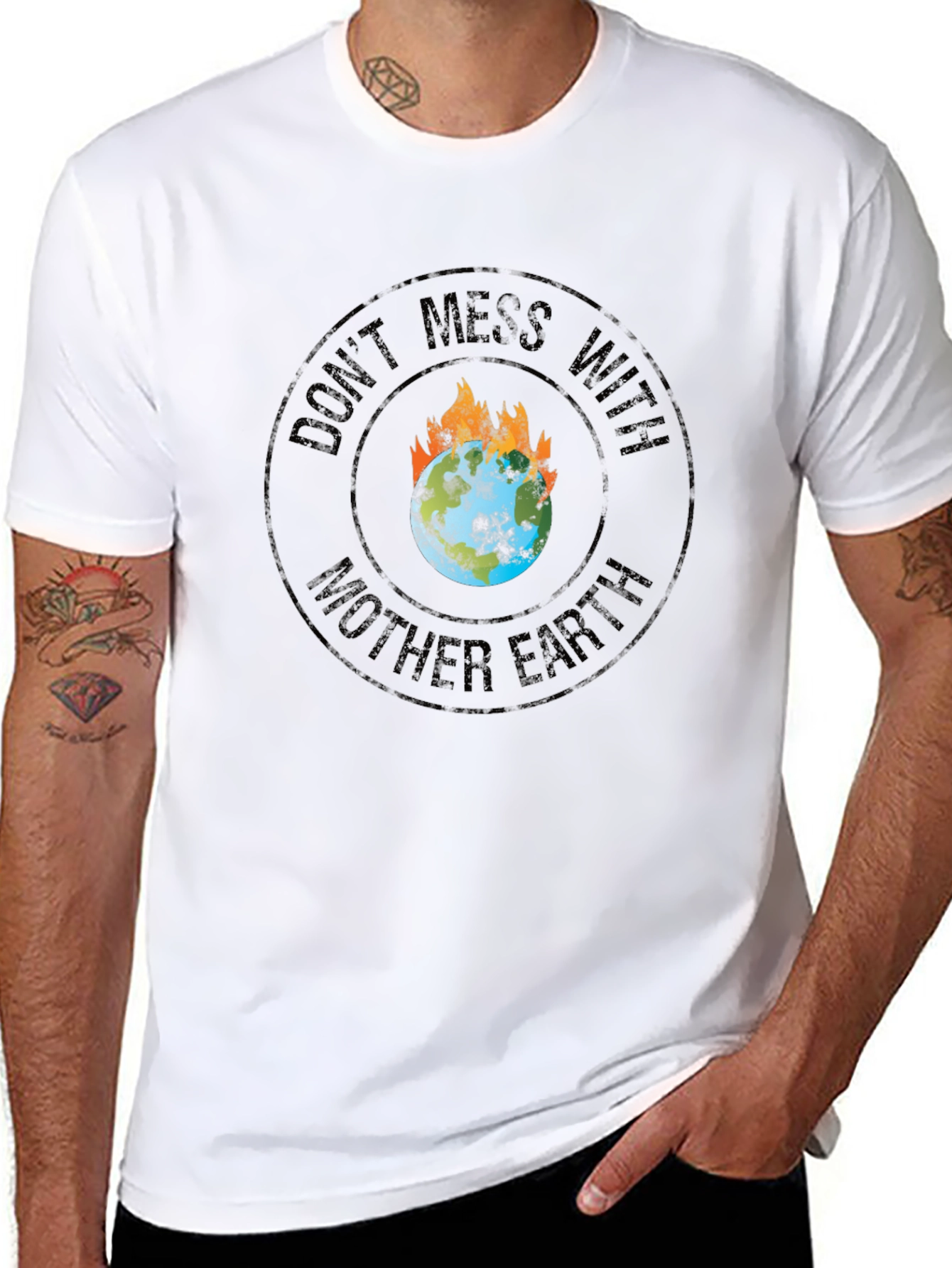 Dont Mess With Mother Earth Graphic Tee