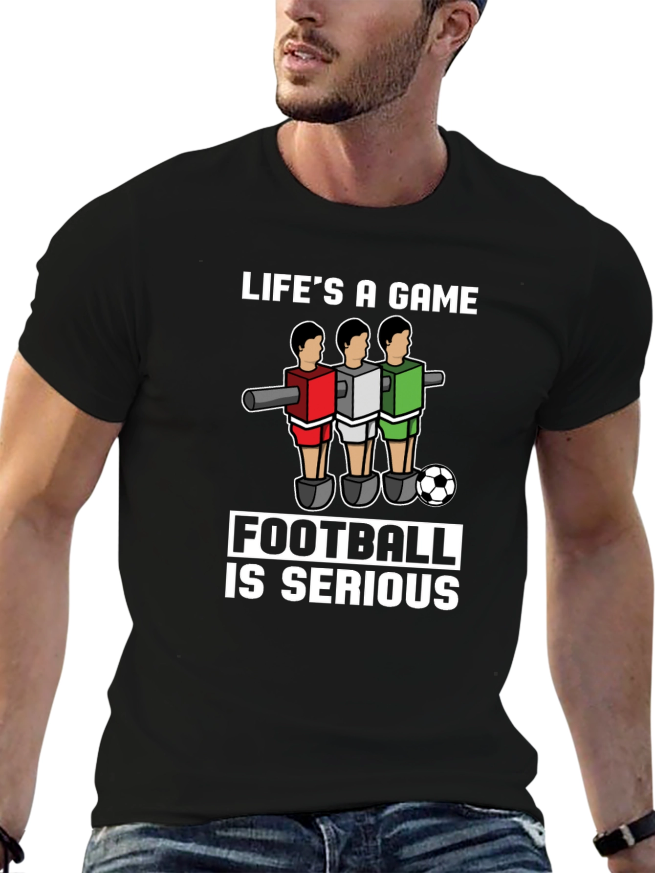 Lifes A Game Football is Serious T-Shirt