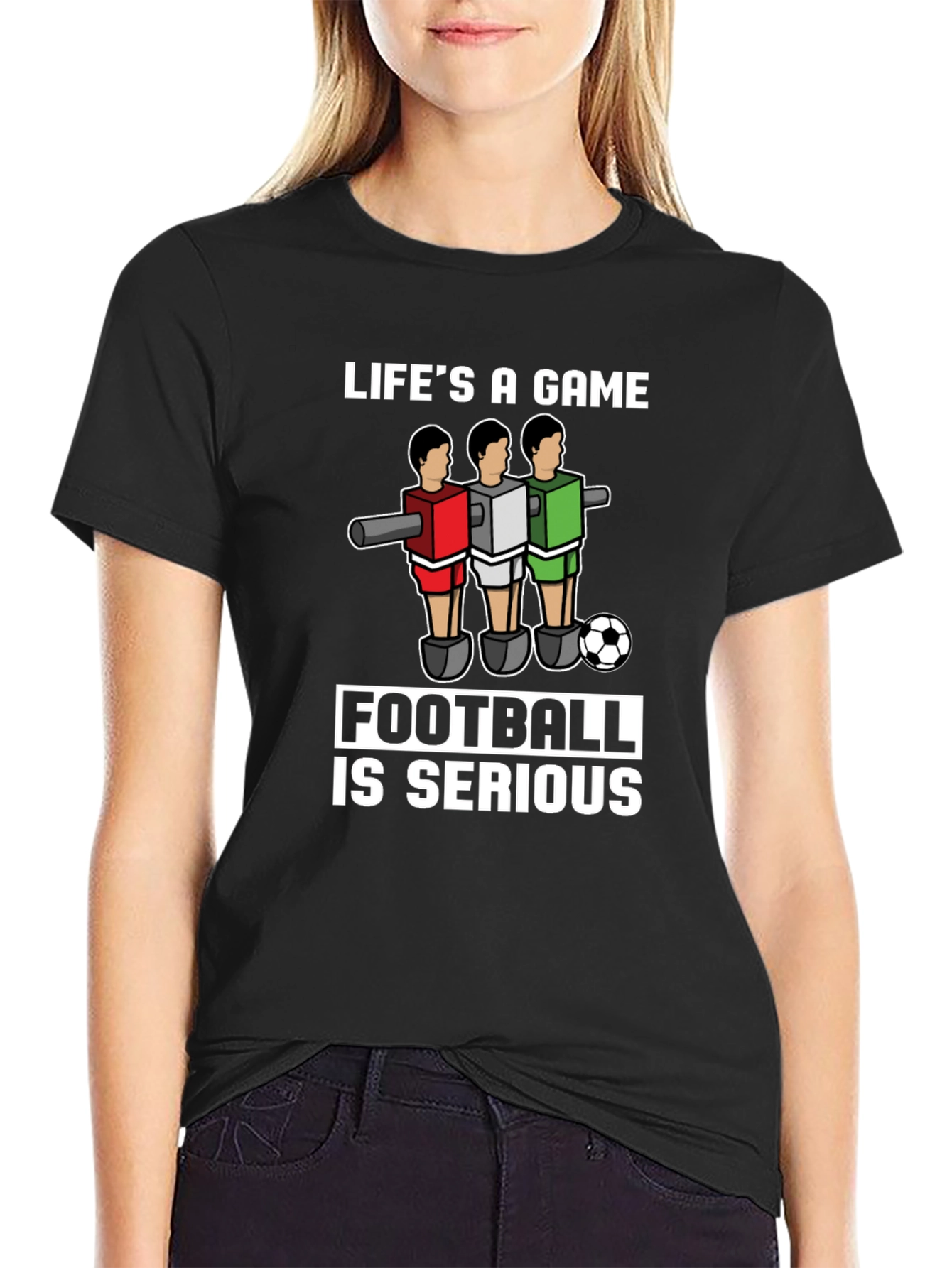 Lifes A Game Football is Serious T-Shirt