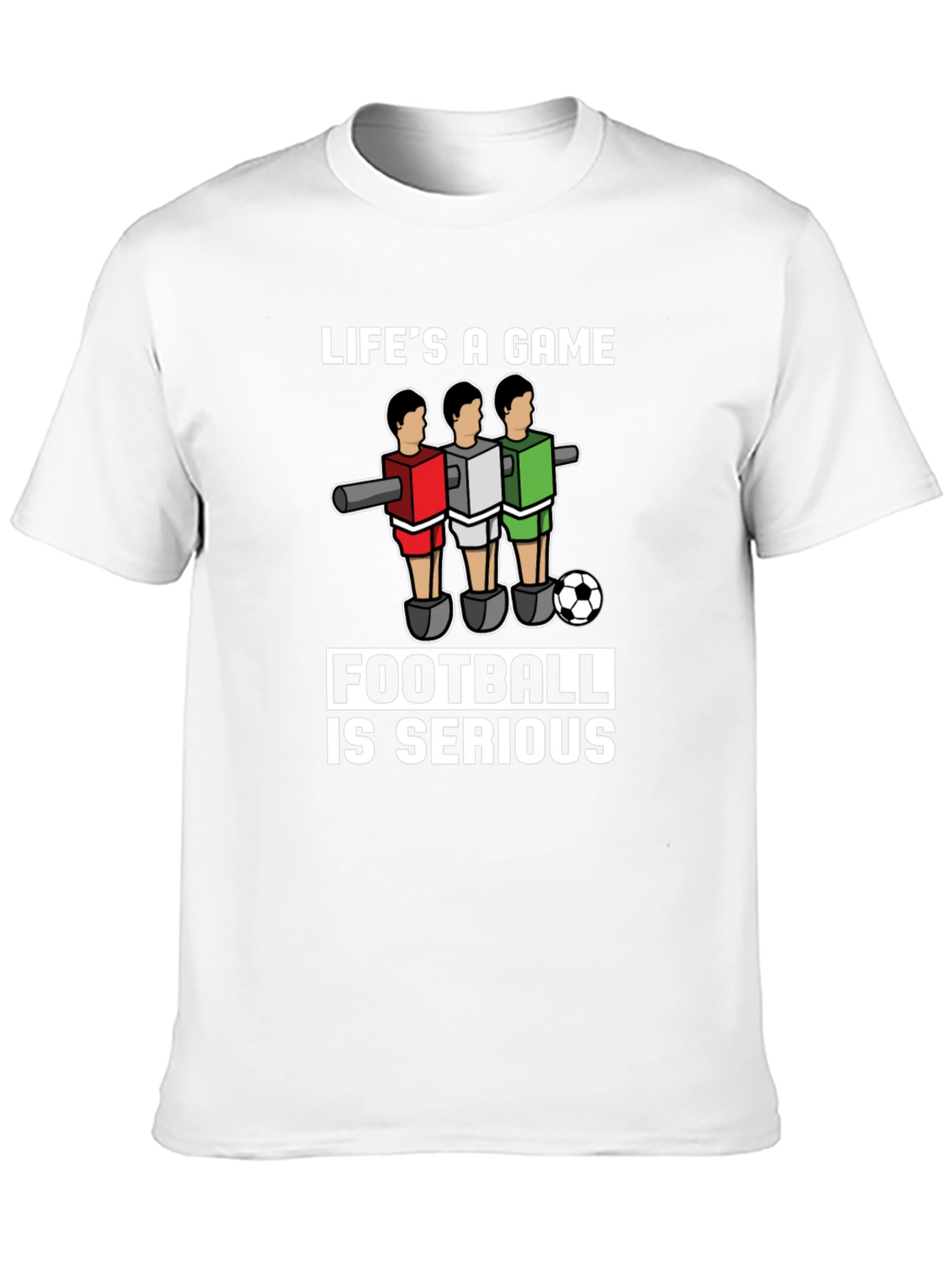 Lifes A Game Football is Serious T-Shirt