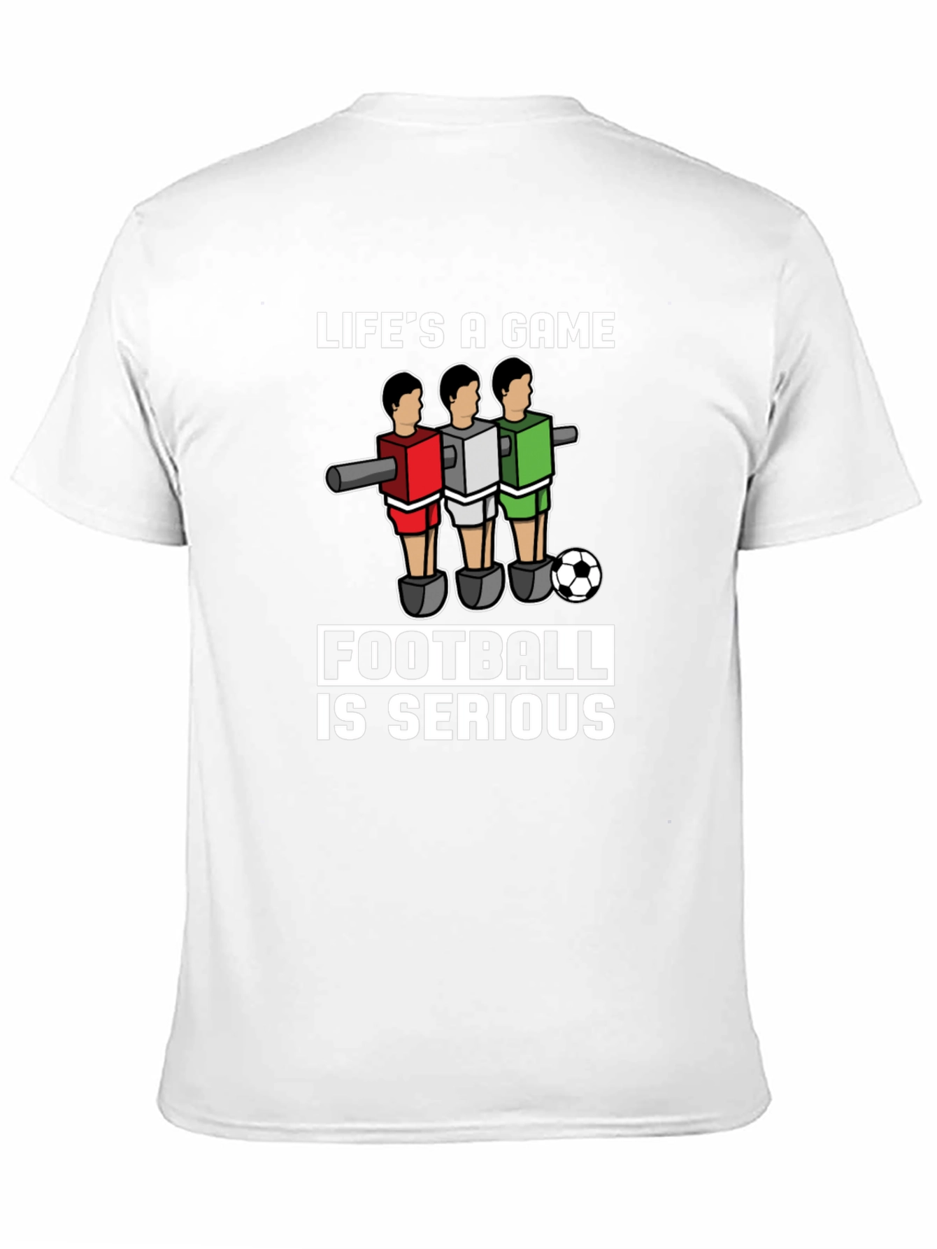 Lifes A Game Football is Serious T-Shirt