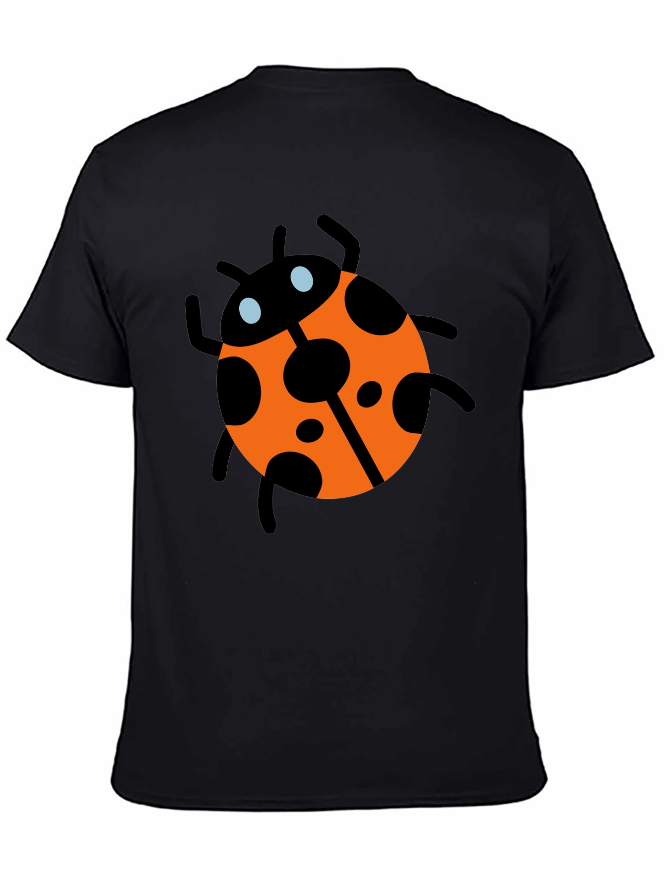 Ladybug Graphic Tee - Mens Black T-Shirt