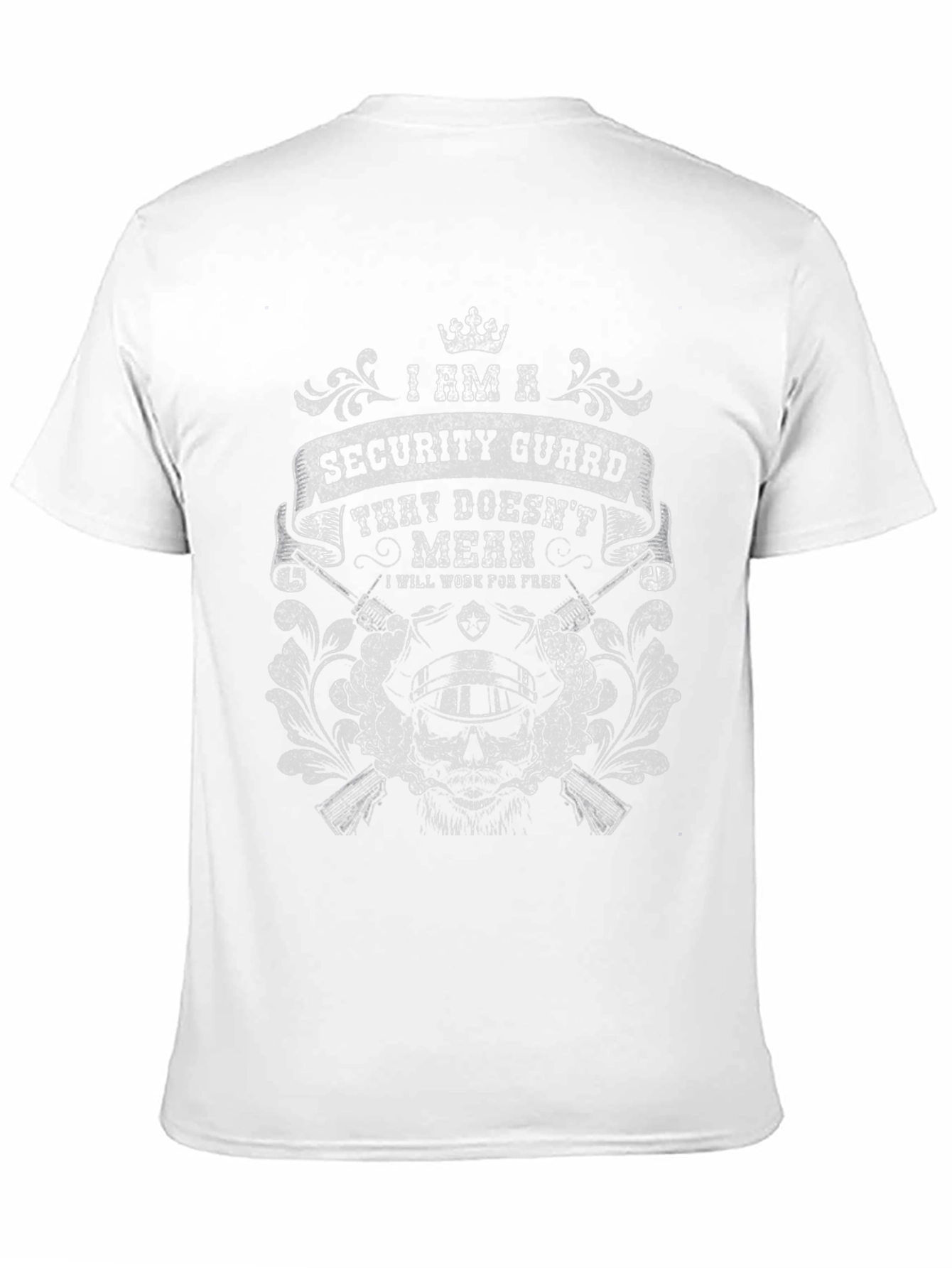 Security Guard Humor T-Shirt