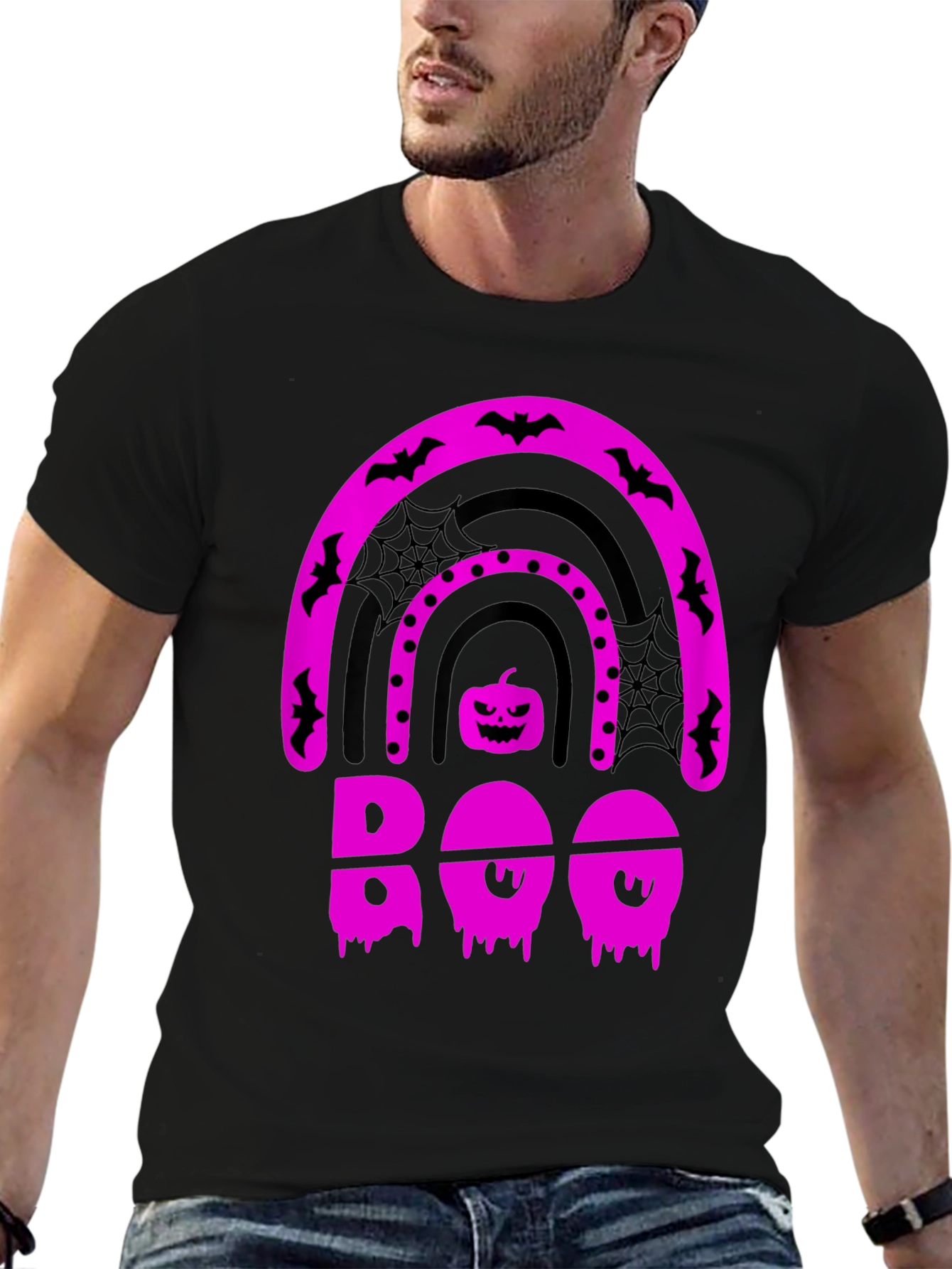 Halloween Boo Rainbow T-Shirt