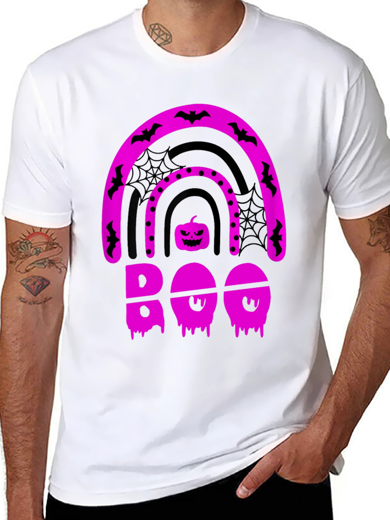 Halloween Boo Rainbow T-Shirt
