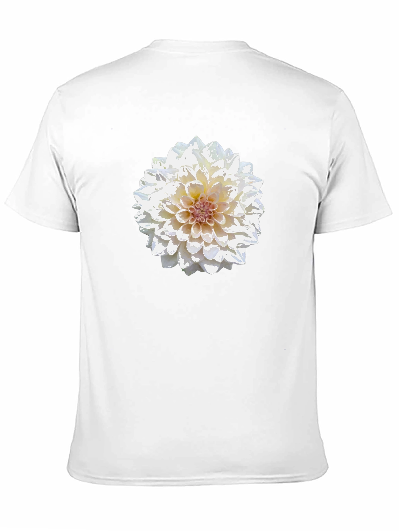 Floral Print Tee - Elegant Blossom Design