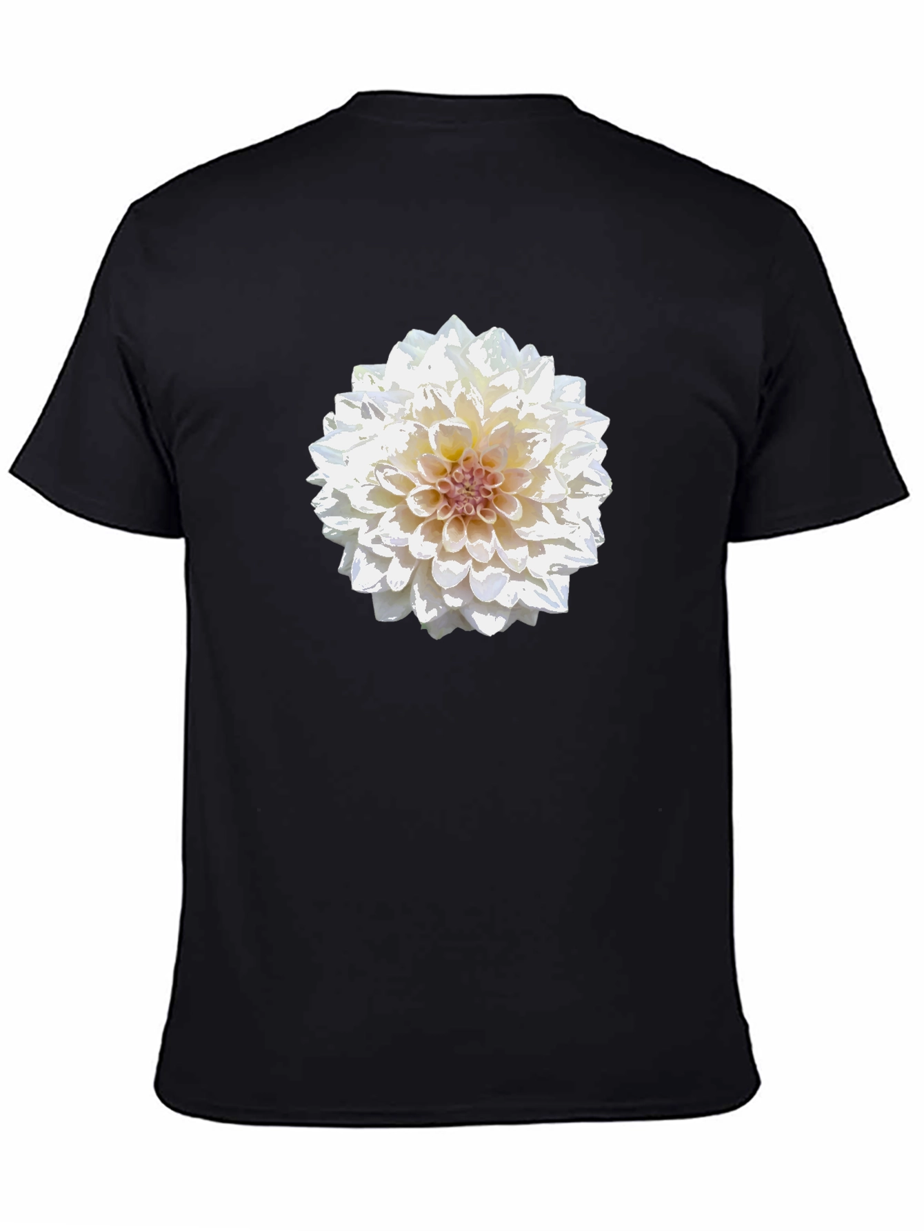 Floral Print Tee - Elegant Blossom Design