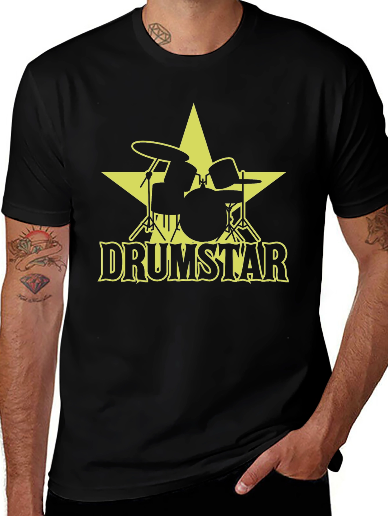 Drumstar Graphic T-Shirt - Musician Tee