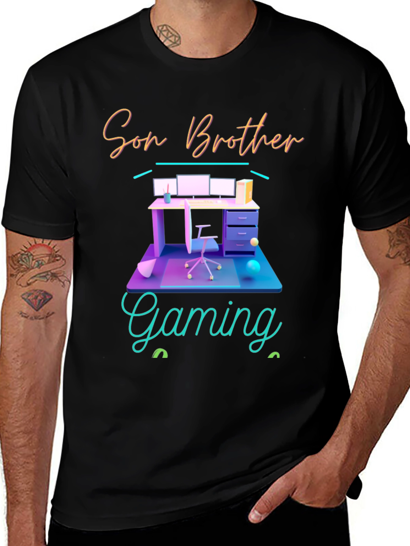 Son Brother Gaming T-Shirt