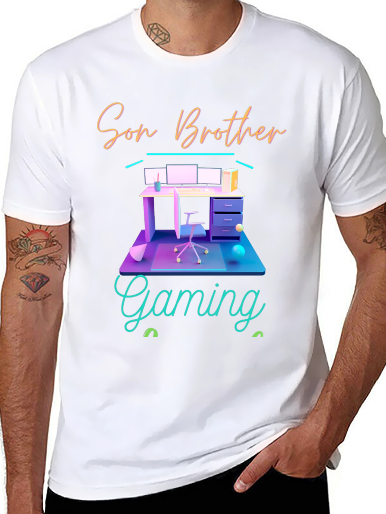 Son Brother Gaming T-Shirt