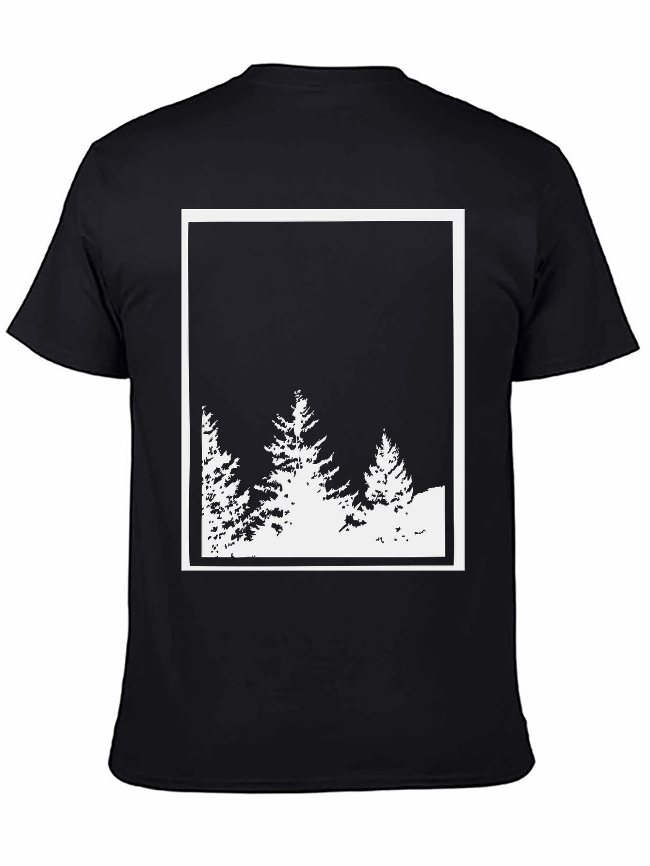 Black Forest T-Shirt - Modern Graphic Tee