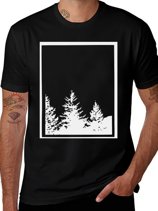 Black Forest T-Shirt - Modern Graphic Tee