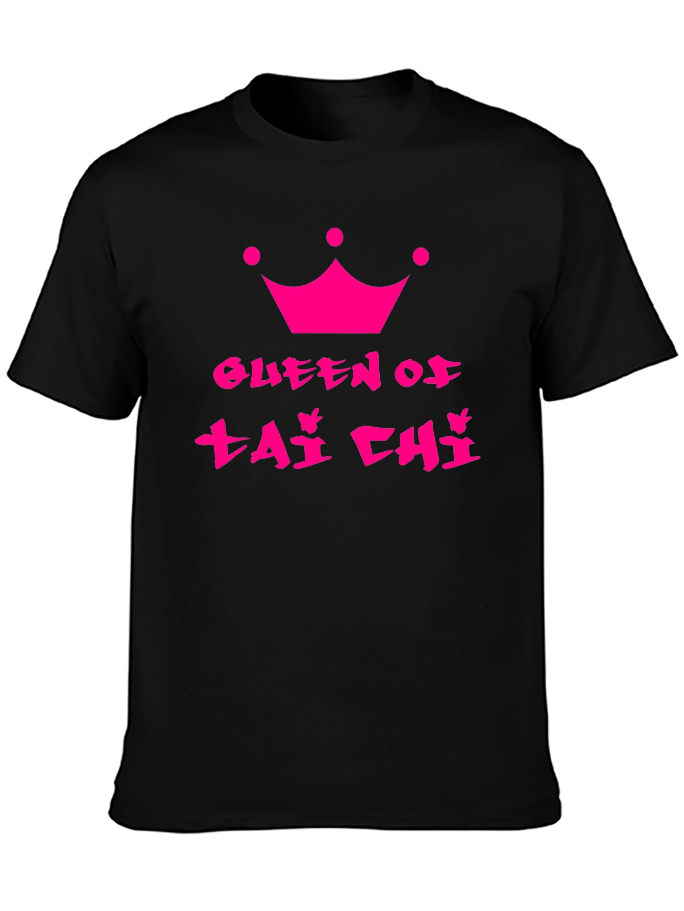 Queen of Tai Chi Black T-Shirt