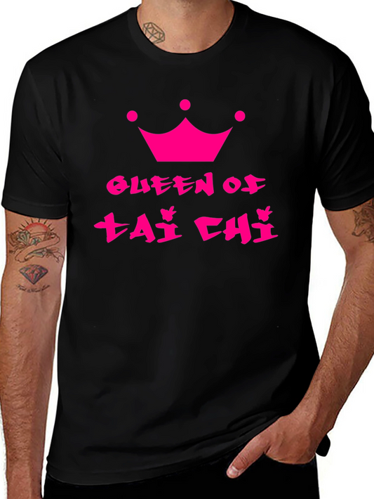 Queen of Tai Chi Black T-Shirt